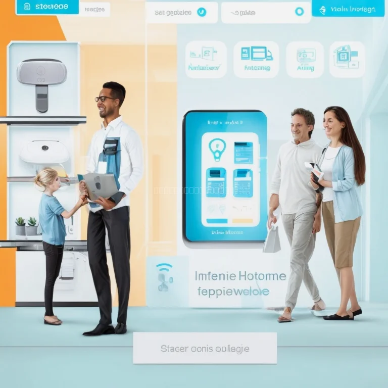 Installing smart thermostat by HomeLNowTech technician